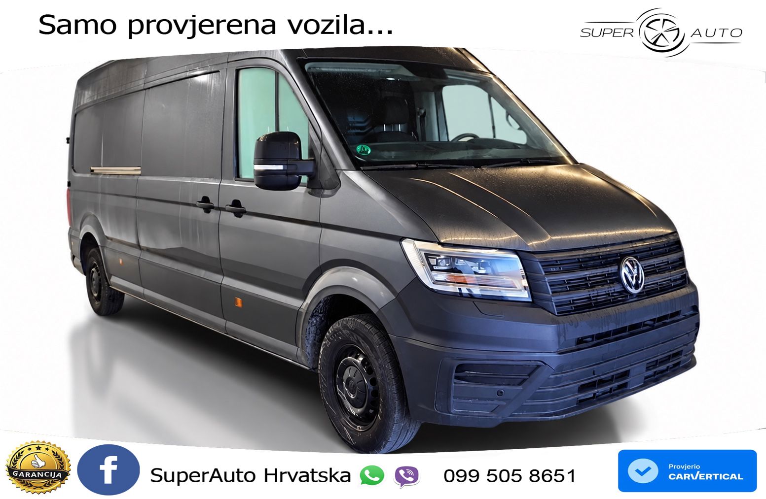 Volkswagen Crafter 35 LANG MAXI KLIMA LED TEMPOMAT KAMERA 140 KS