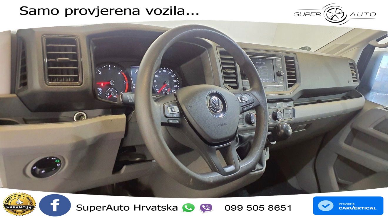Volkswagen Crafter 35 LANG MAXI KLIMA LED TEMPOMAT KAMERA 140 KS