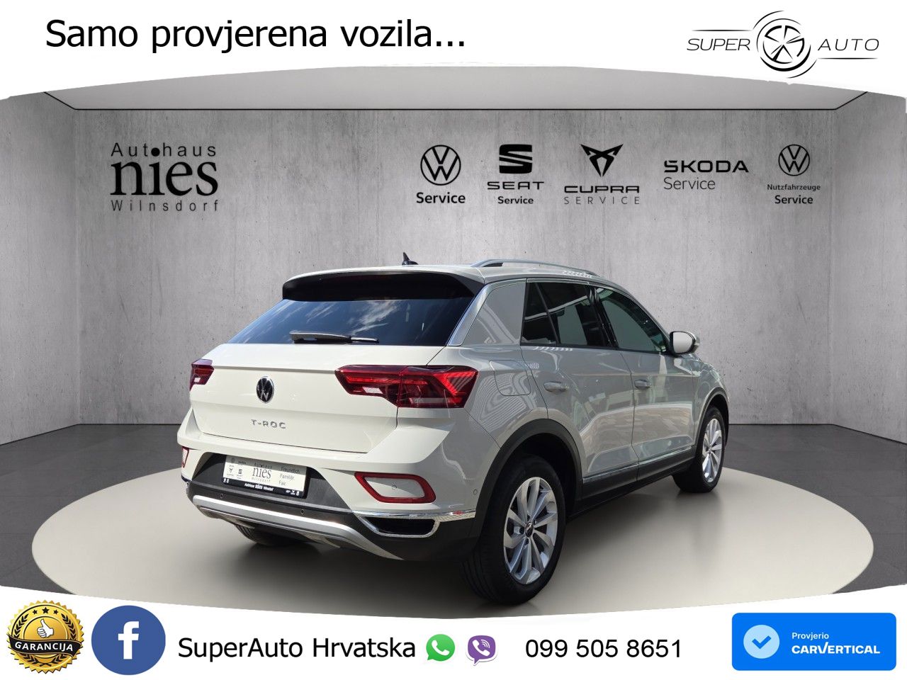 Volkswagen T-Roc 1.5 TSI (150 KS) DSG LED+GR SJED+ACC