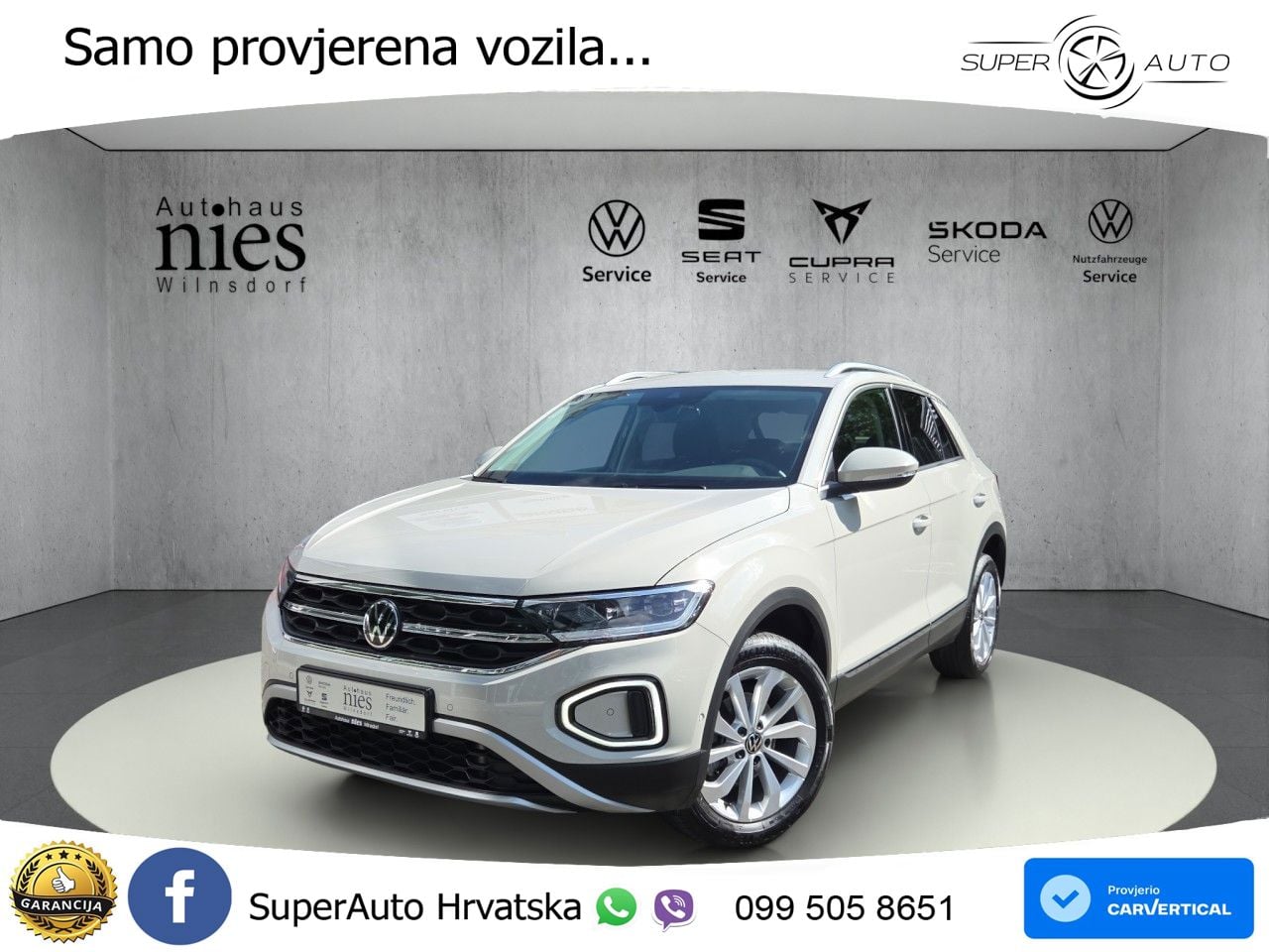 Volkswagen T-Roc 1.5 TSI (150 KS) DSG LED+GR SJED+ACC