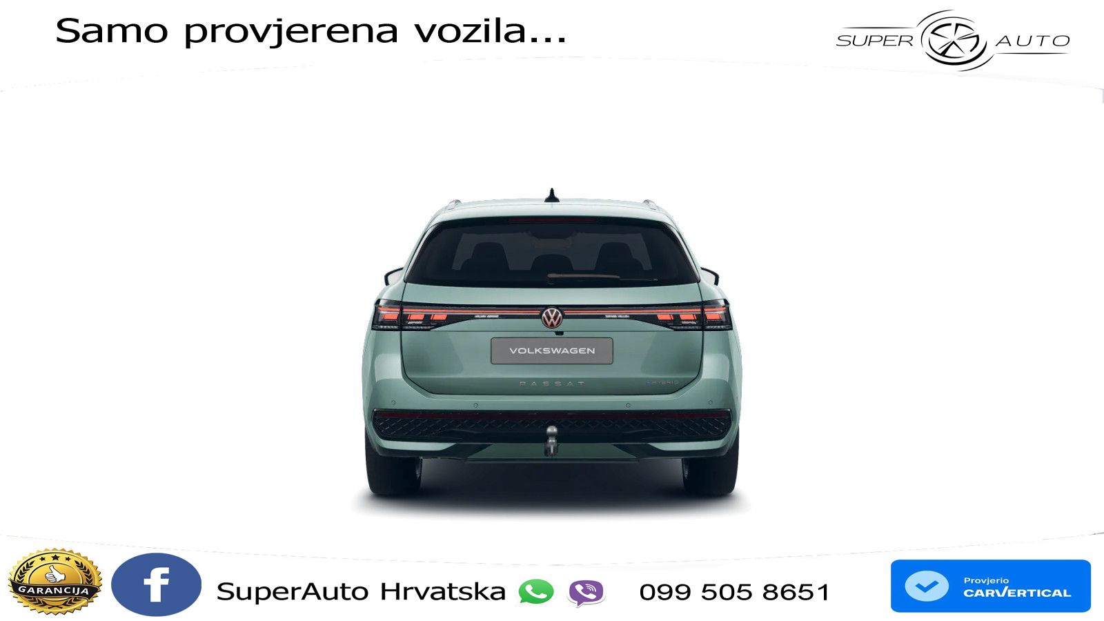Volkswagen Passat Variant 1.5 TSI (272 KS) eHybrid DSG R-Line LED+GR SJED+ACC
