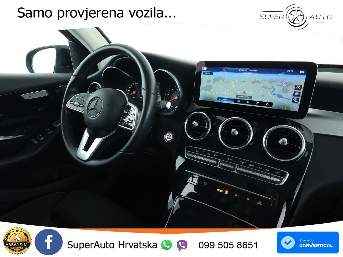 Mercedes GLC 220d (194 KS) 4MATIC G-TRONIC LED+GR SJED+ACC