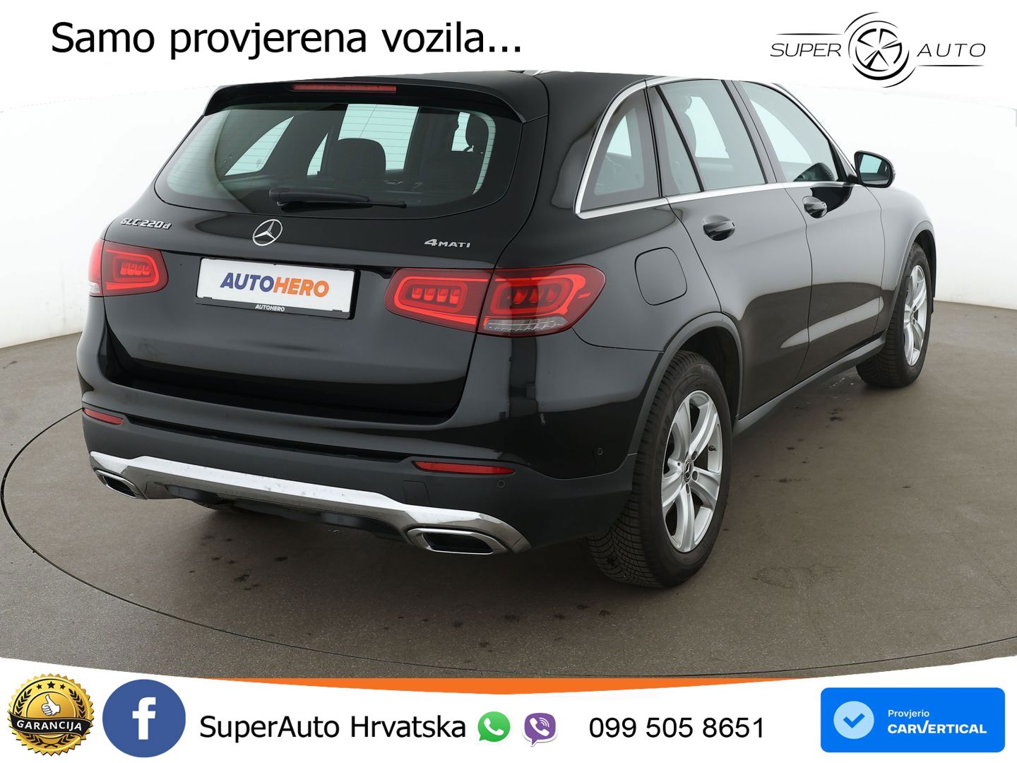 Mercedes GLC 220d (194 KS) 4MATIC G-TRONIC LED+GR SJED+ACC
