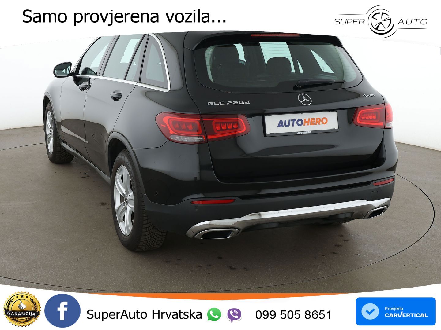Mercedes GLC 220d (194 KS) 4MATIC G-TRONIC LED+GR SJED+ACC