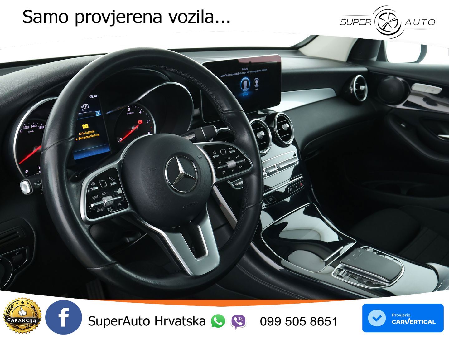 Mercedes GLC 220d (194 KS) 4MATIC G-TRONIC LED+GR SJED+ACC