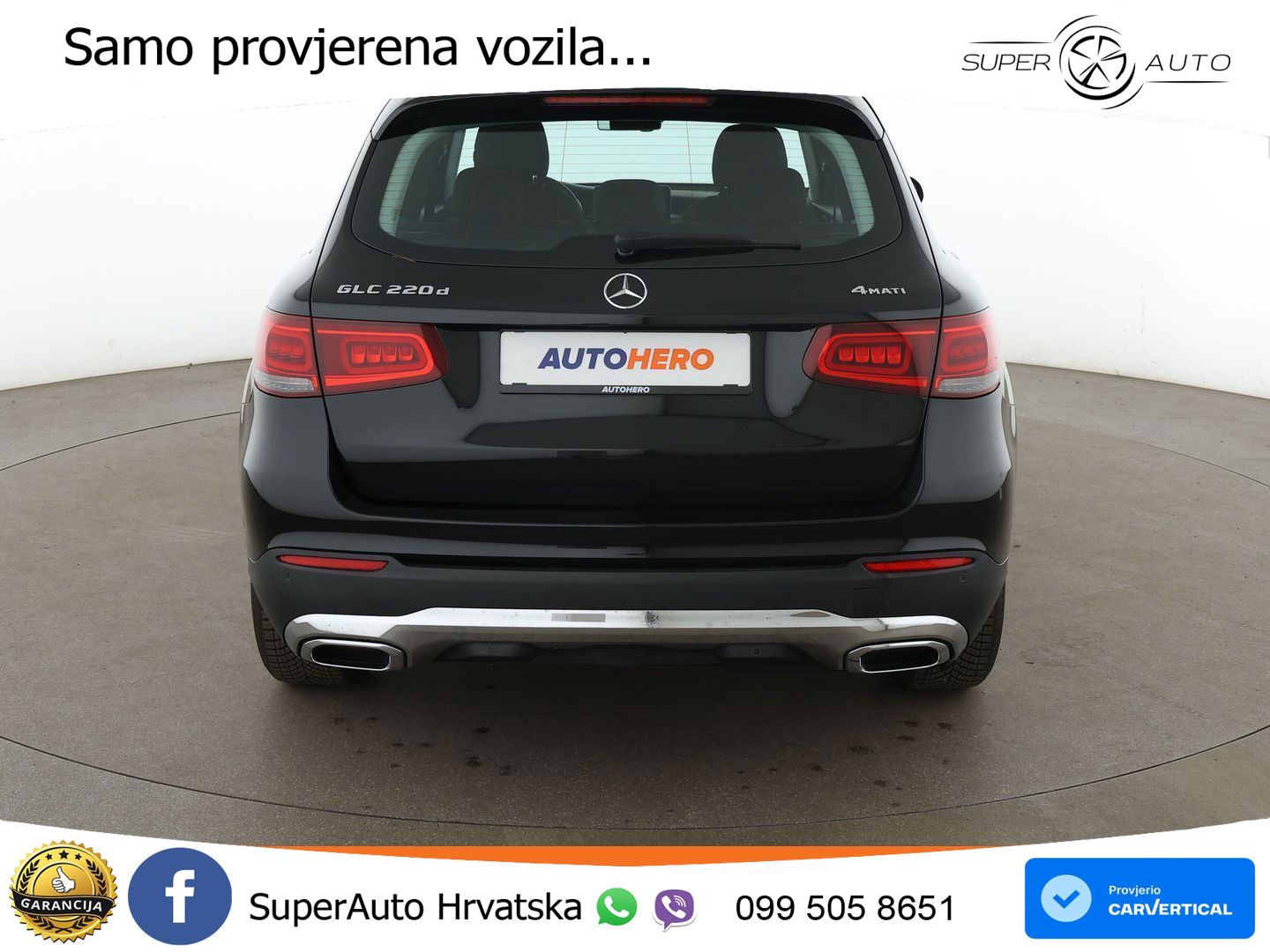 Mercedes GLC 220d (194 KS) 4MATIC G-TRONIC LED+GR SJED+ACC