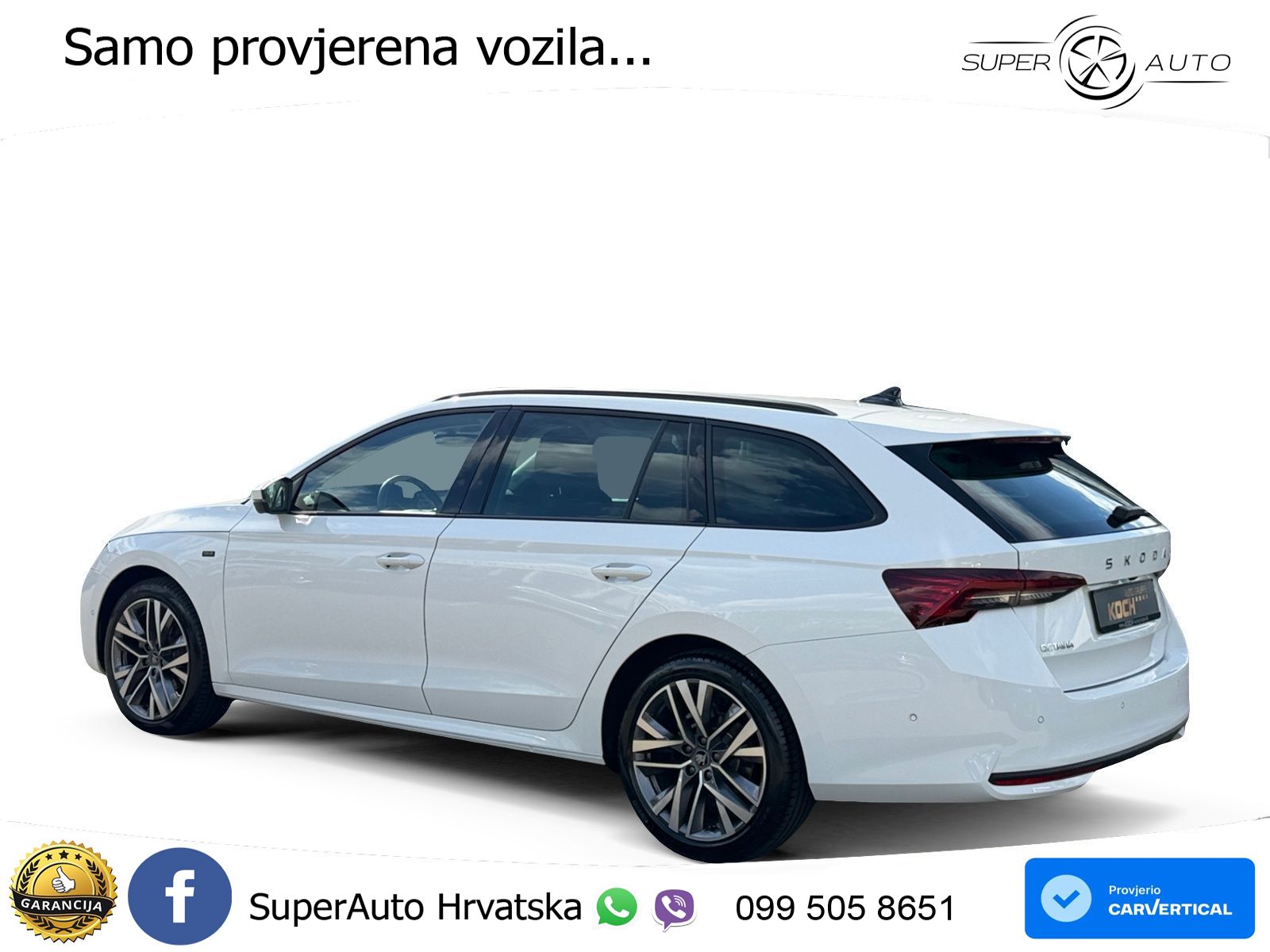 Škoda Octavia Combi 2.0 TDI (150 KS) DSG LED+GR SJED+ACC