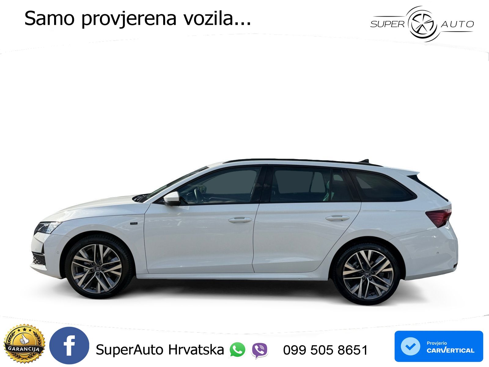Škoda Octavia Combi 2.0 TDI (150 KS) DSG LED+GR SJED+ACC