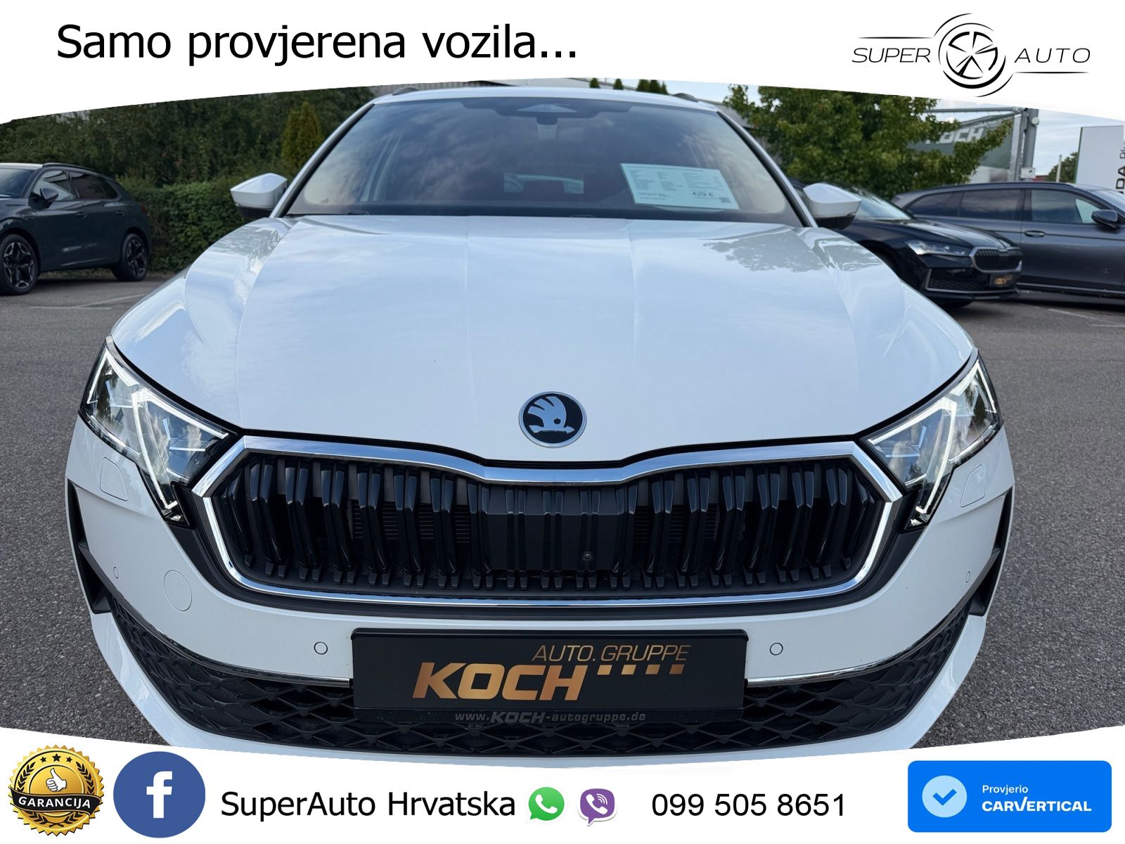 Škoda Octavia Combi 2.0 TDI (150 KS) DSG LED+GR SJED+ACC