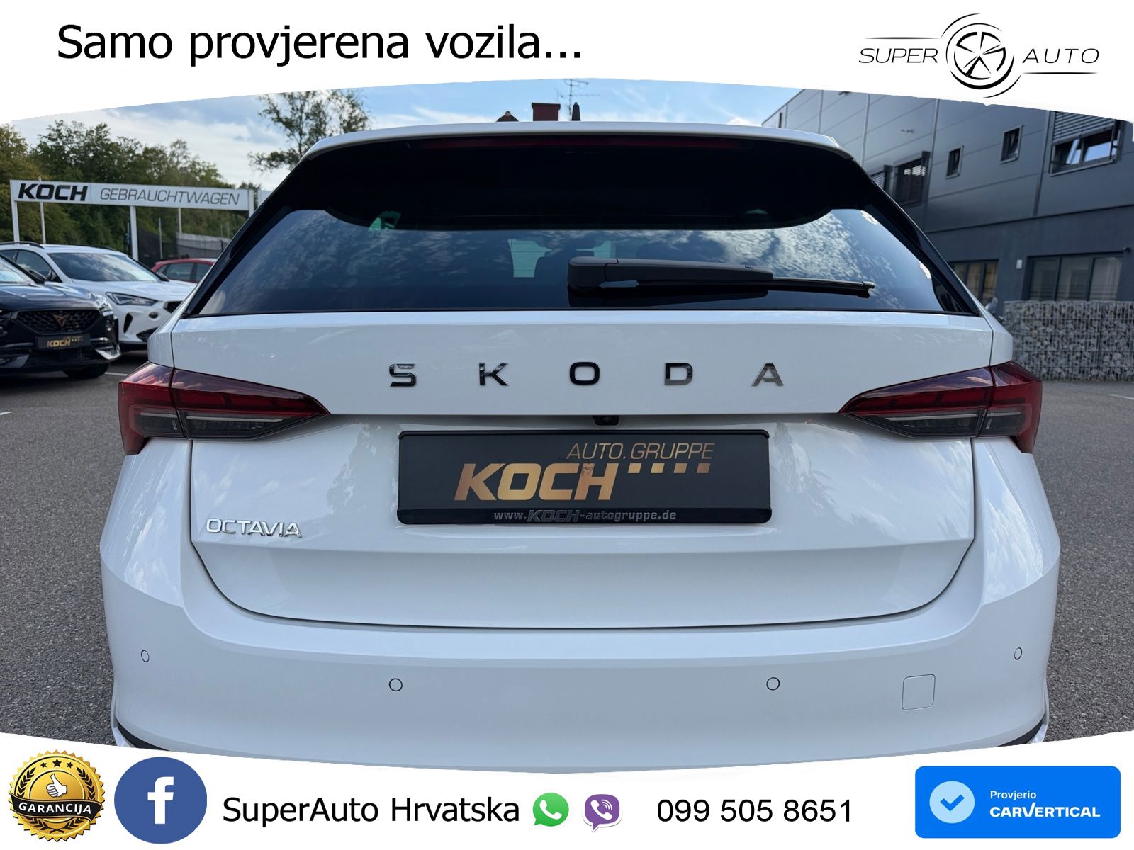 Škoda Octavia Combi 2.0 TDI (150 KS) DSG LED+GR SJED+ACC