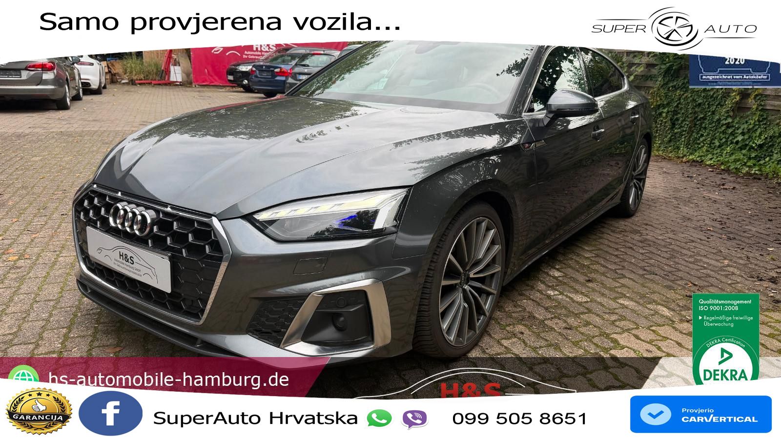 Audi A5 Sportback 35 TFSI (150 KS) S tronic S line LED+GR SJED+ACC