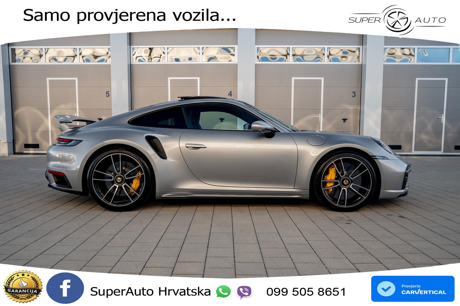 Porsche 911 Turbo S 3.8 (650 KS) PDK MATRIX+GR SJED+KAM