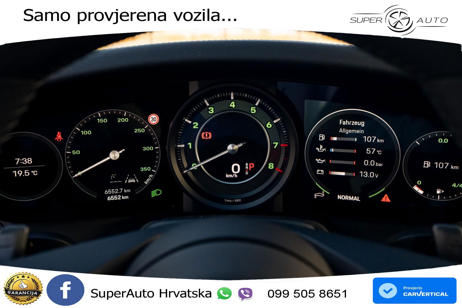 Porsche 911 Turbo S 3.8 (650 KS) PDK MATRIX+GR SJED+KAM