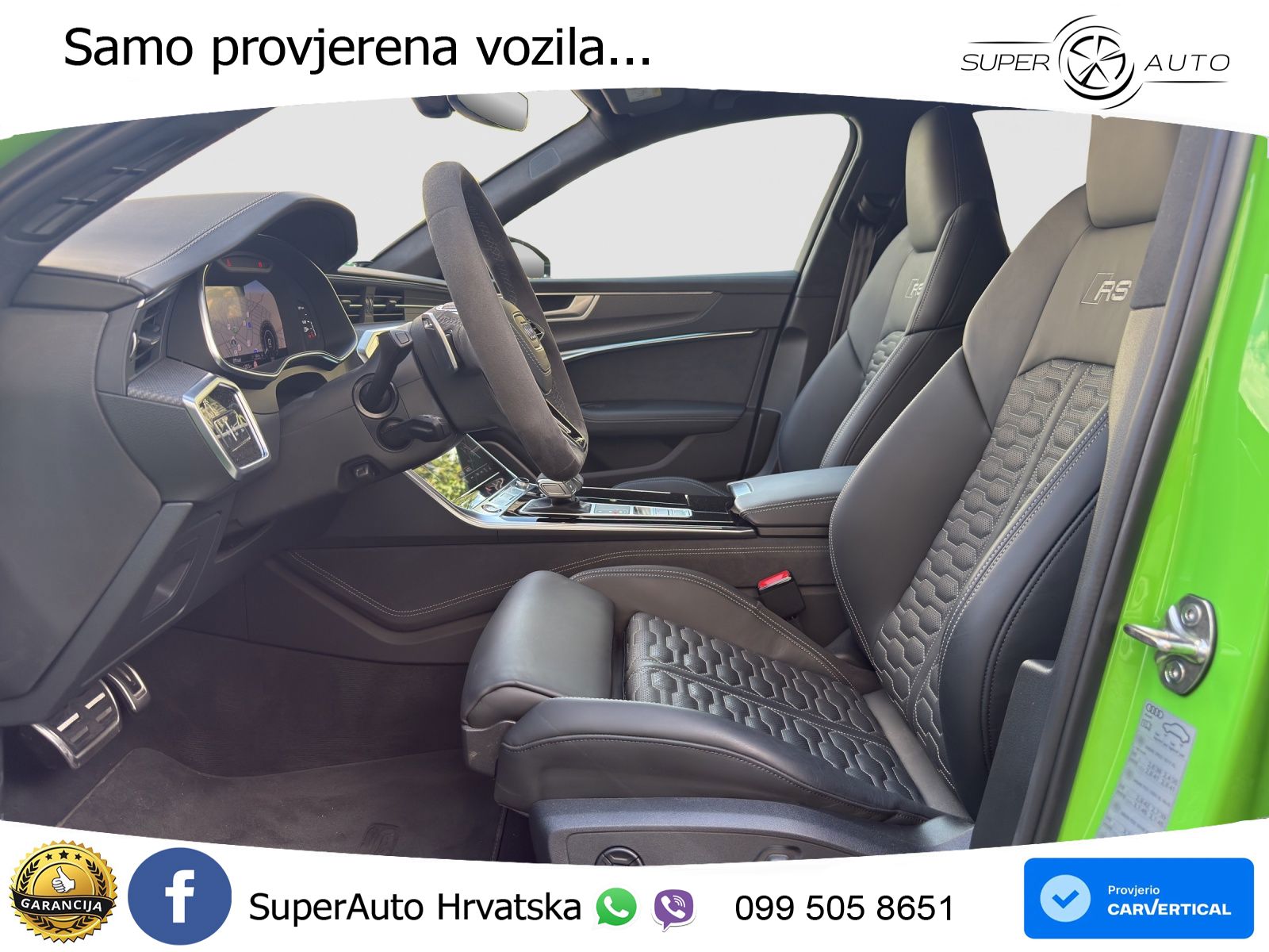 Audi RS6 Avant 4.0 TFSI V8 (600 KS) quattro Tiptronic LED+GR SJED+ACC