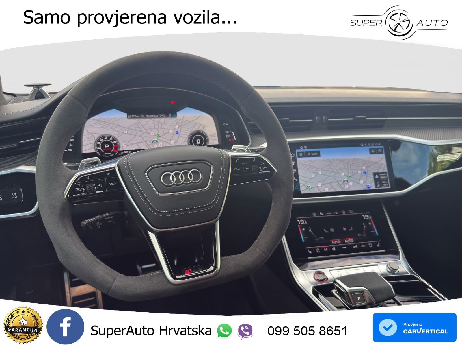 Audi RS6 Avant 4.0 TFSI V8 (600 KS) quattro Tiptronic LED+GR SJED+ACC