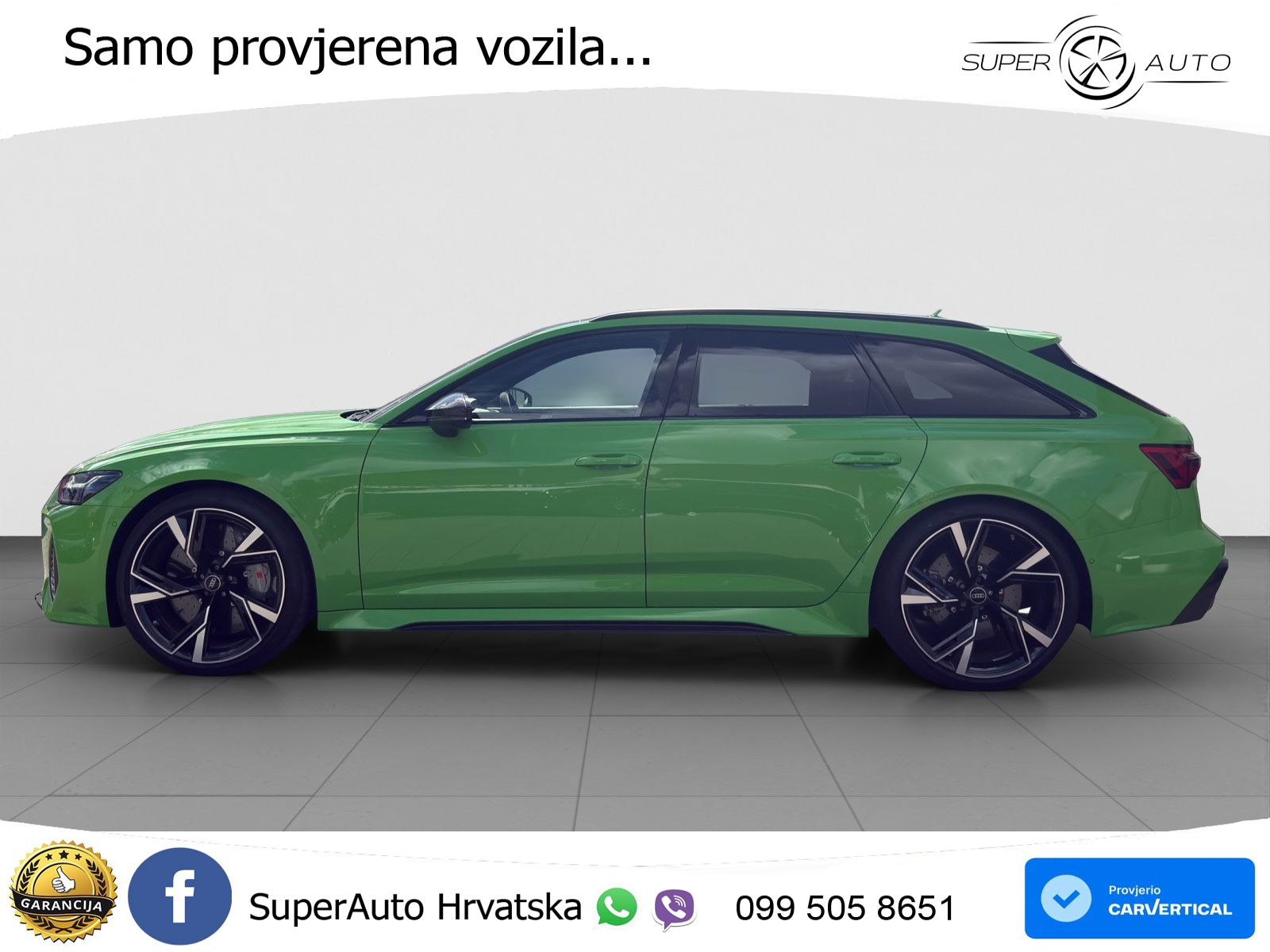 Audi RS6 Avant 4.0 TFSI V8 (600 KS) quattro Tiptronic LED+GR SJED+ACC