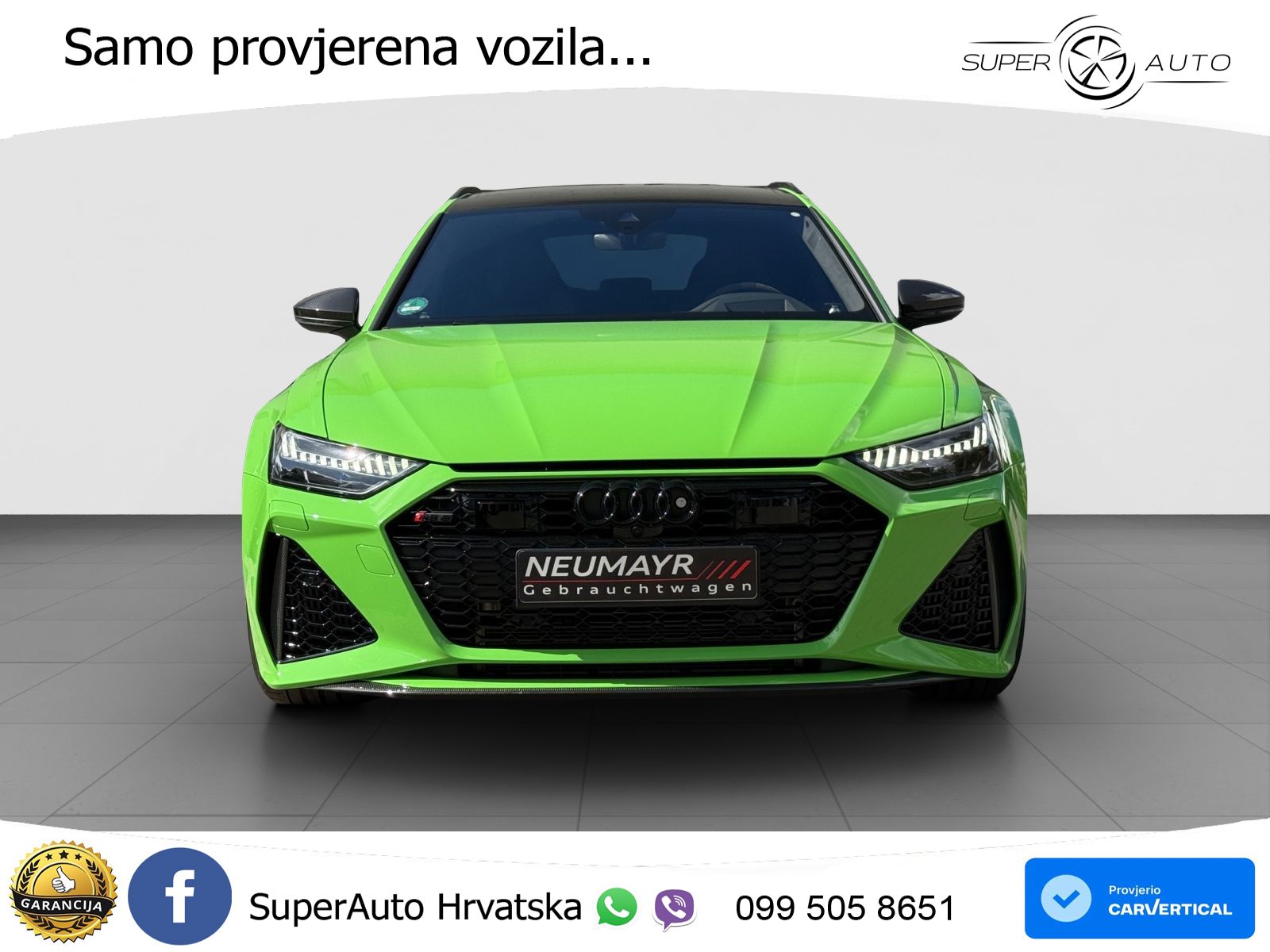 Audi RS6 Avant 4.0 TFSI V8 (600 KS) quattro Tiptronic LED+GR SJED+ACC