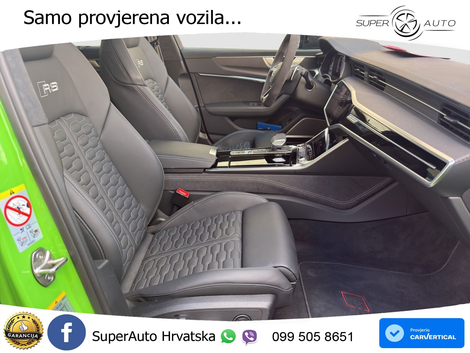 Audi RS6 Avant 4.0 TFSI V8 (600 KS) quattro Tiptronic LED+GR SJED+ACC