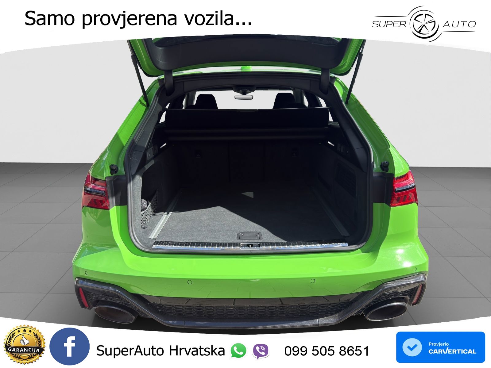 Audi RS6 Avant 4.0 TFSI V8 (600 KS) quattro Tiptronic LED+GR SJED+ACC
