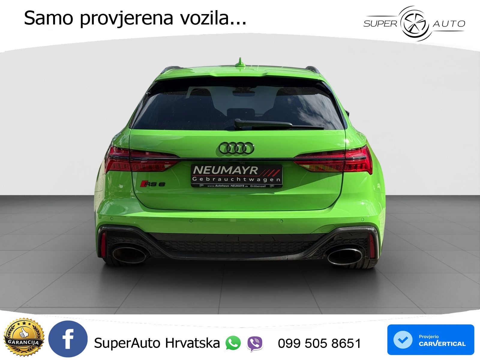 Audi RS6 Avant 4.0 TFSI V8 (600 KS) quattro Tiptronic LED+GR SJED+ACC