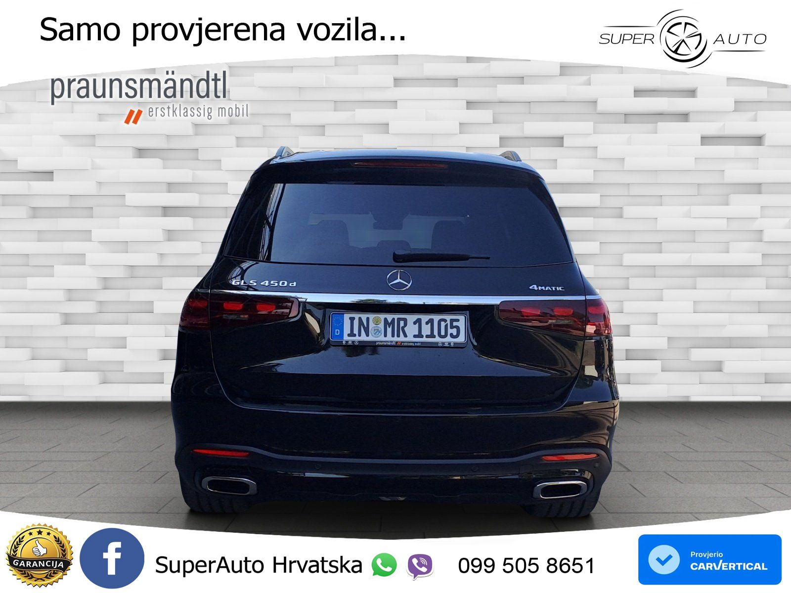 Mercedes-Benz GLS GLS 450d EQ Boost 4MATIC 9G-TRONIC AMG ZRAČNI+ACC+GR SJED+360+PANO