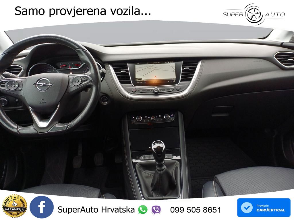 Opel Grandland X 1.2 Turbo (130 KS) Ultimate LED+GR SJED+ACC