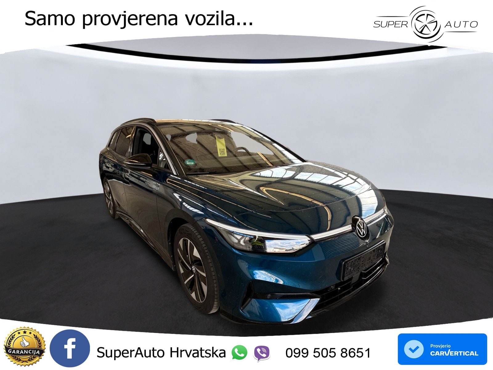 Volkswagen ID.7 Pro 82 kWh (286 KS)