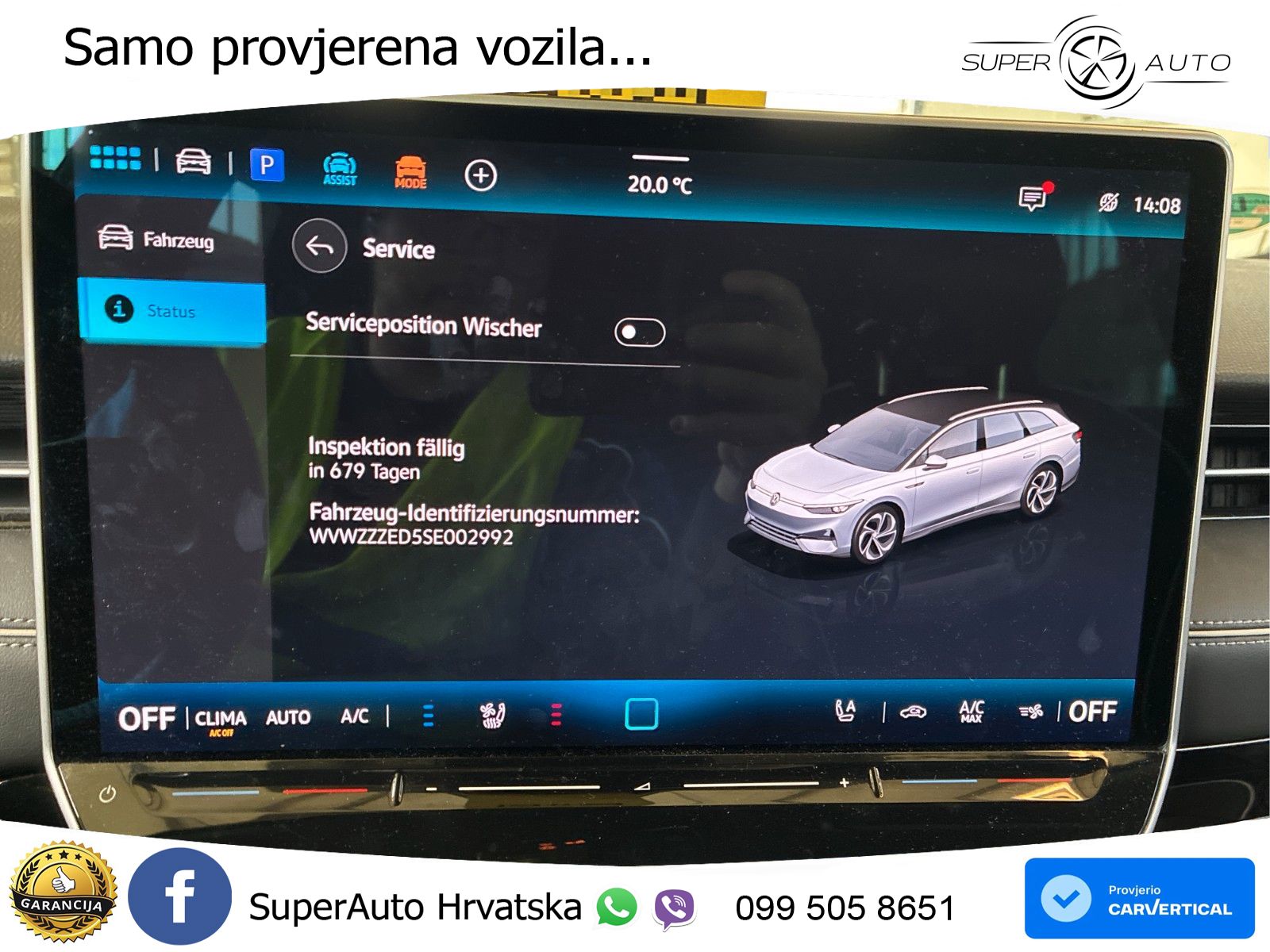 Volkswagen ID.7 Pro 82 kWh (286 KS)