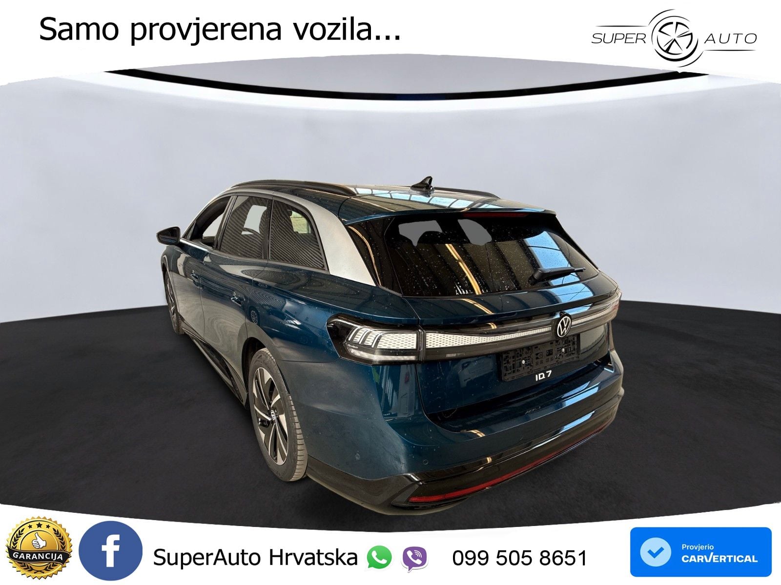 Volkswagen ID.7 Pro 82 kWh (286 KS)