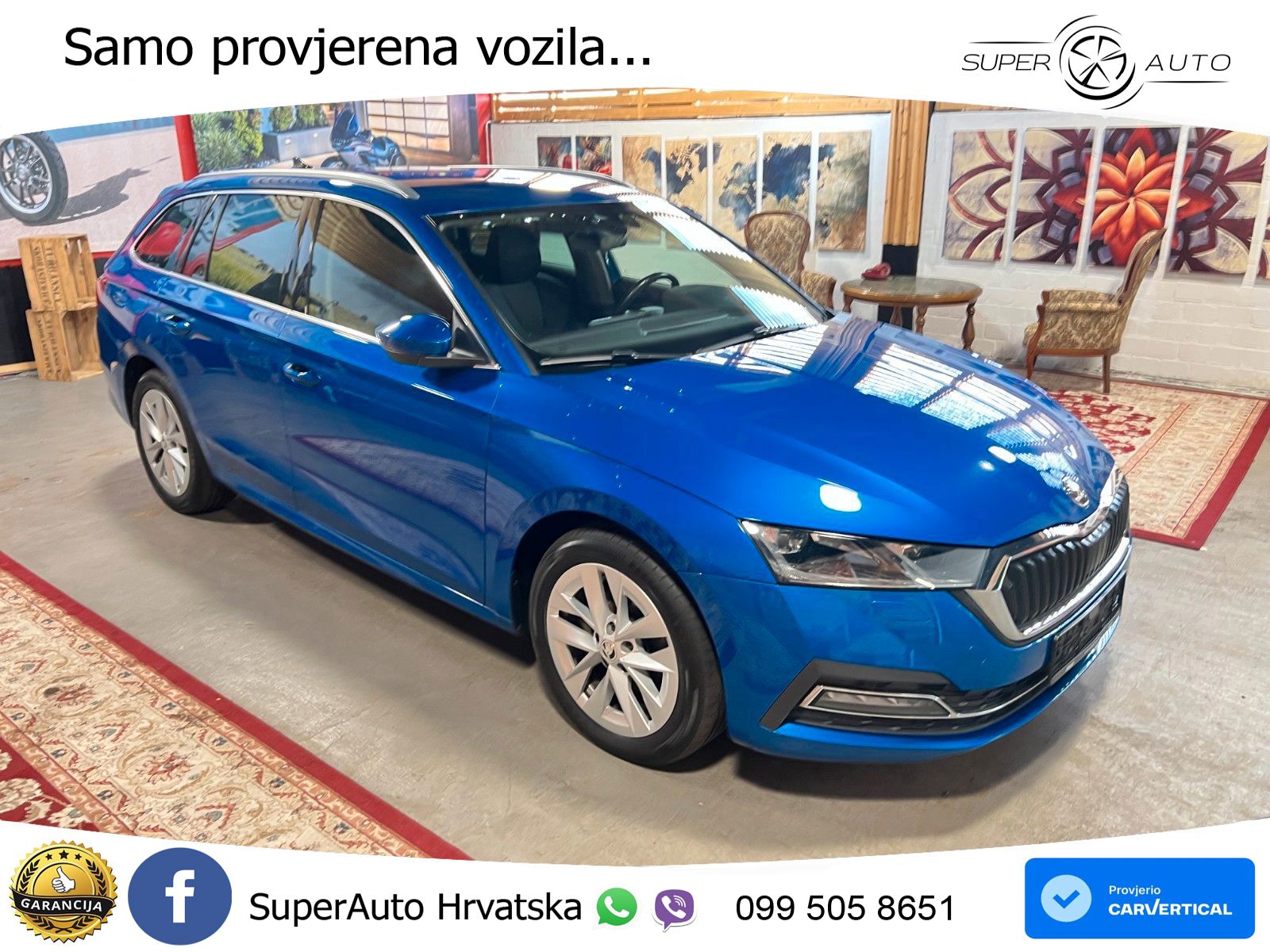 Škoda Octavia Combi 2.0 TDI (150 KS) DSG LED+GR SJED+ACC