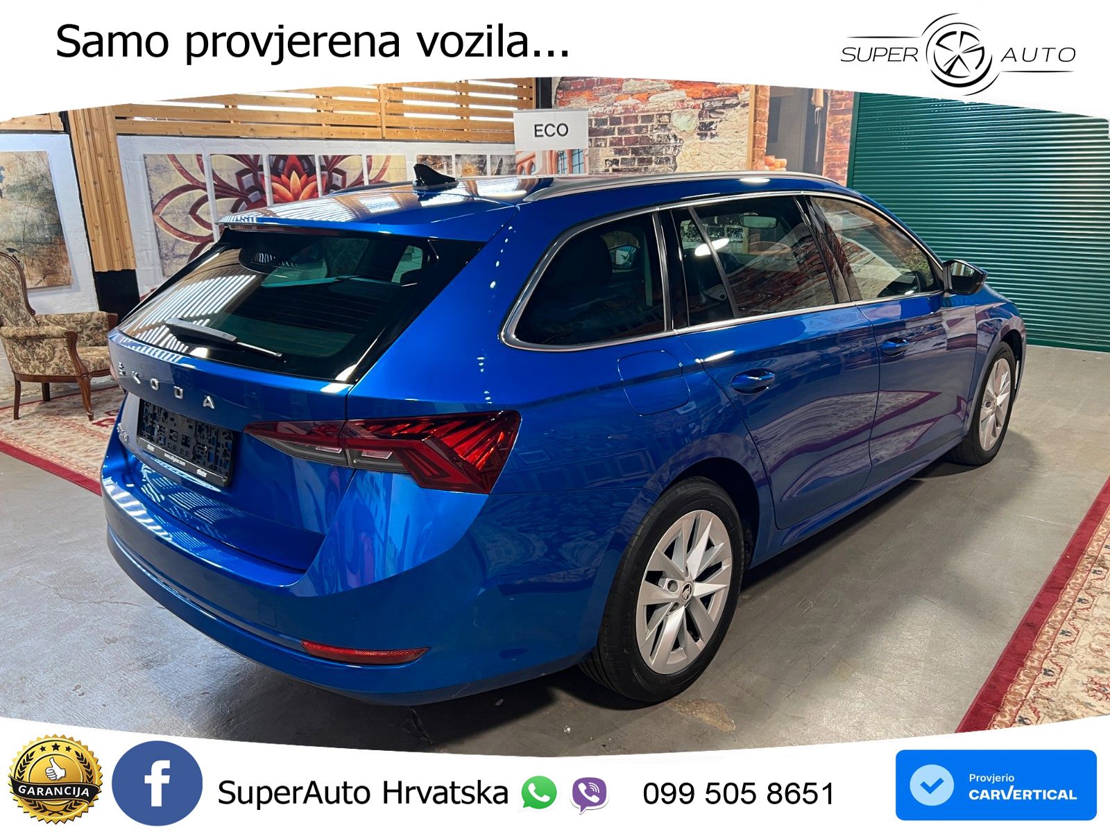 Škoda Octavia Combi 2.0 TDI (150 KS) DSG LED+GR SJED+ACC