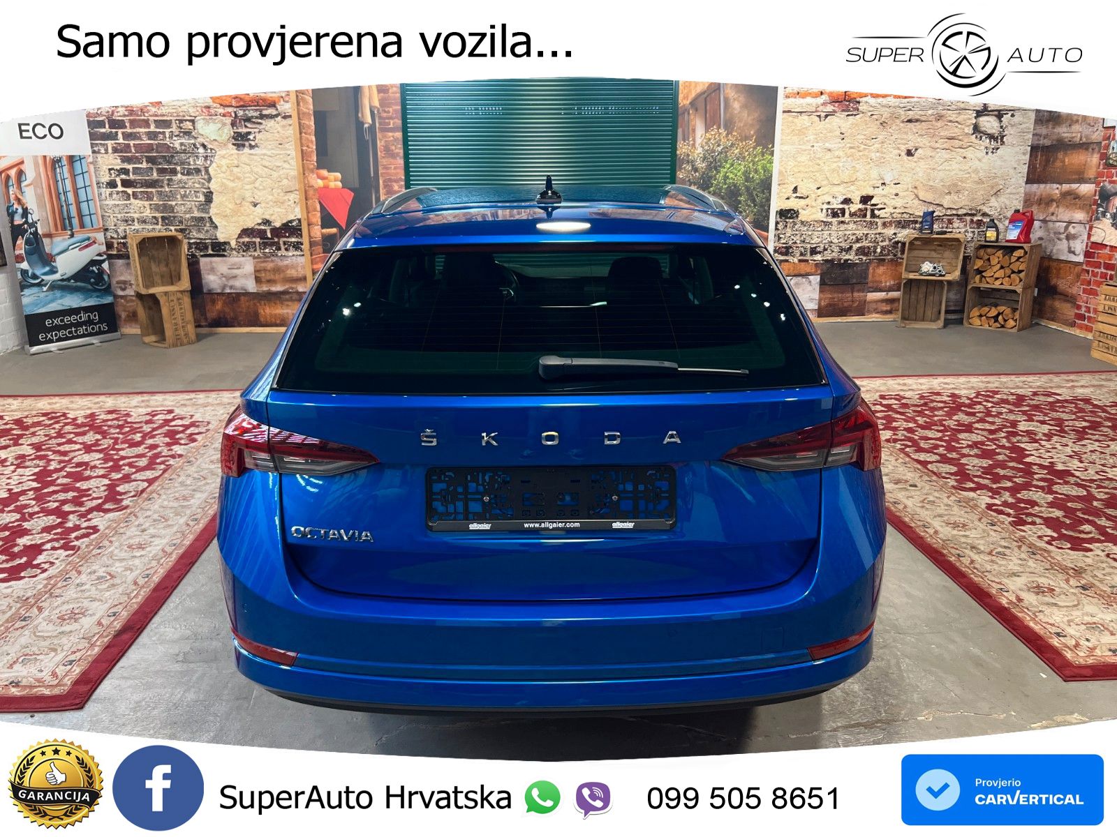Škoda Octavia Combi 2.0 TDI (150 KS) DSG LED+GR SJED+ACC