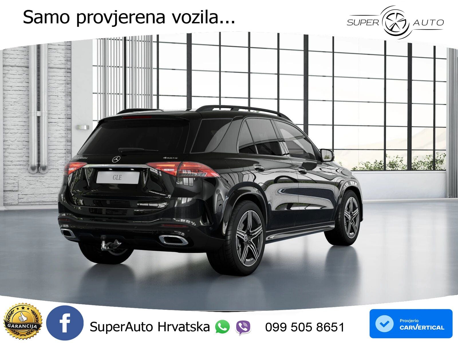 Mercedes GLE 450d (367 KS) EQ Boost 4MATIC 9G-TRONIC AMG ZRAČNI+ACC+GR SJED+KAM+PANO