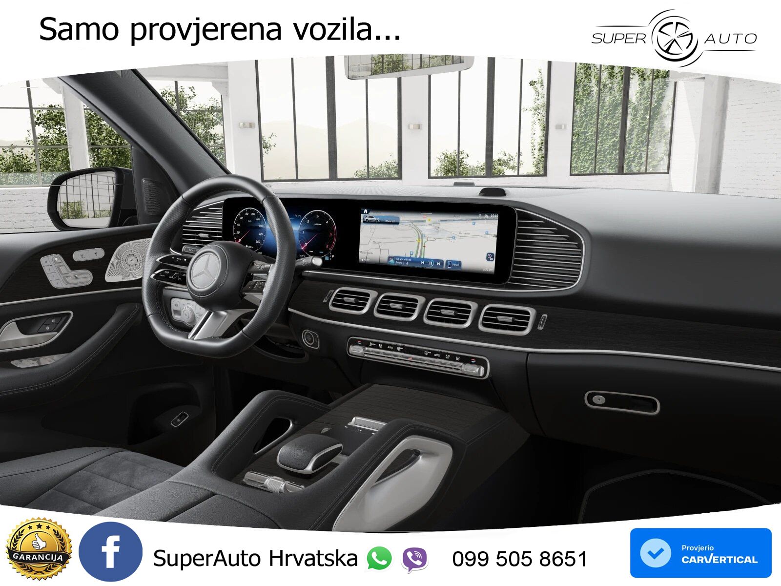 Mercedes GLE 450d (367 KS) EQ Boost 4MATIC 9G-TRONIC AMG ZRAČNI+ACC+GR SJED+KAM+PANO
