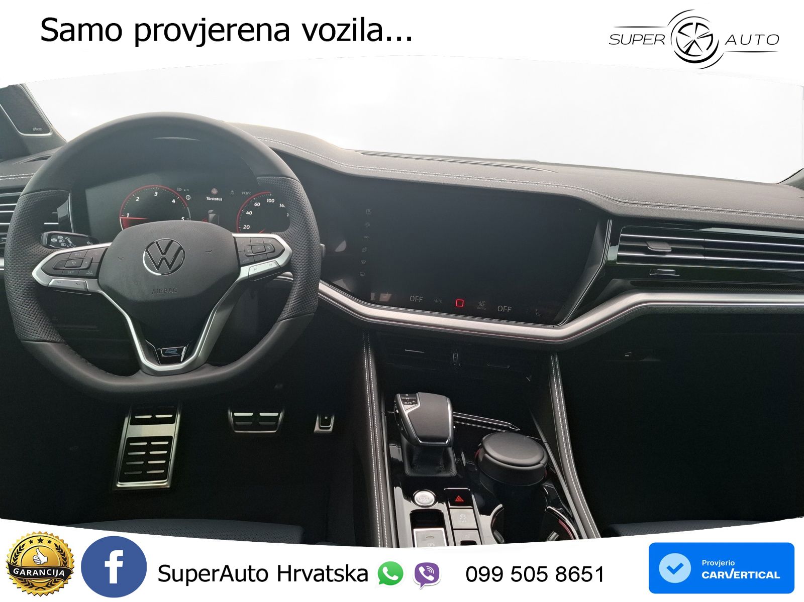 Volkswagen Touareg 3.0 V6 TDI (286 KS) 4MOTION Tiptronic ZRAČNI+ACC+GR SJED+KAM+PANO