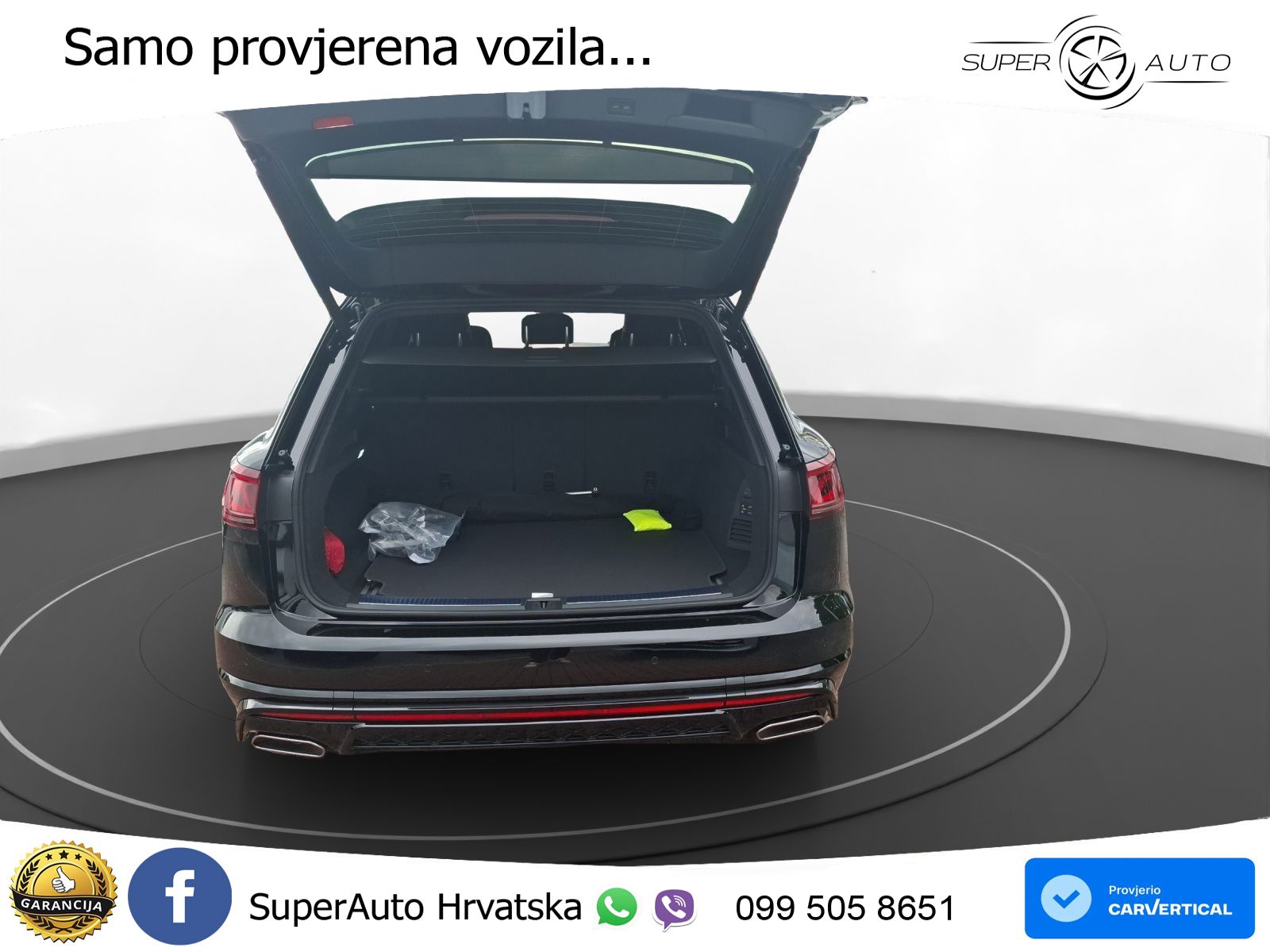 Volkswagen Touareg 3.0 V6 TDI (286 KS) 4MOTION Tiptronic ZRAČNI+ACC+GR SJED+KAM+PANO