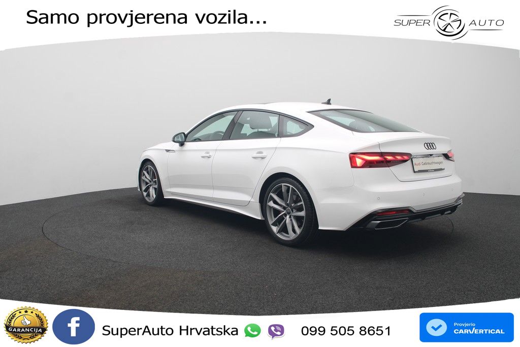 Audi A5 Sportback  40 TFSI (204 KS) S tronic S line MATRIX+GR SJED+KAM