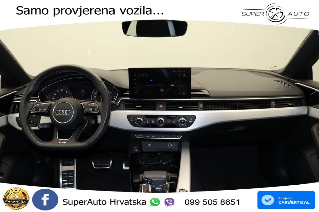Audi A5 Sportback  40 TFSI (204 KS) S tronic S line MATRIX+GR SJED+KAM