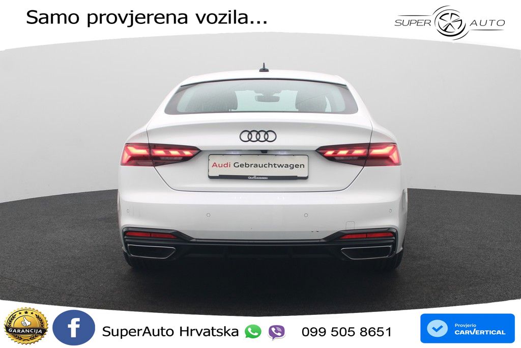 Audi A5 Sportback  40 TFSI (204 KS) S tronic S line MATRIX+GR SJED+KAM