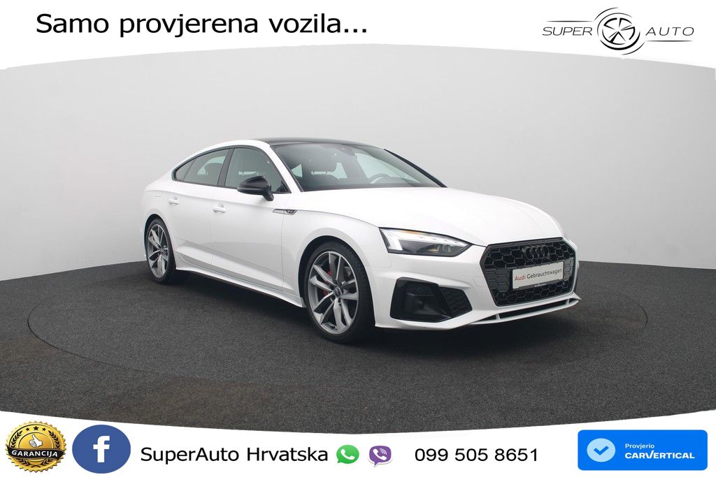 Audi A5 Sportback  40 TFSI (204 KS) S tronic S line MATRIX+GR SJED+KAM