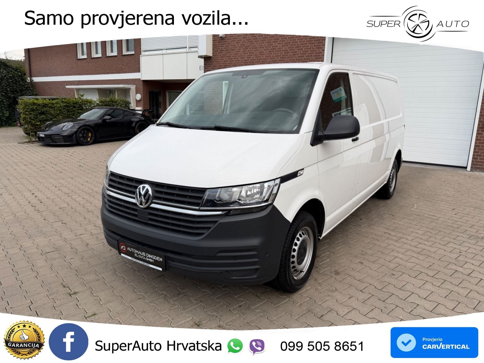 Volkswagen T6.1 Transporter Kasten 2.0 TDI Lang 110 KS