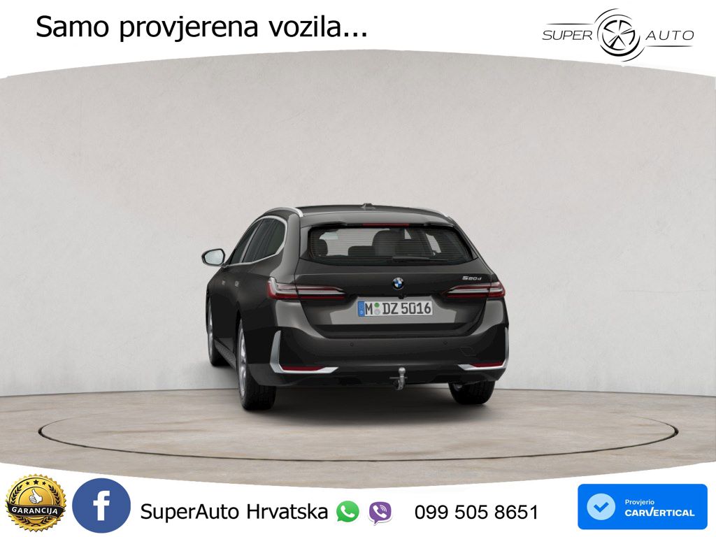 BMW 520d Touring (197 KS) Steptronic ACC+HEAD+4xGR SJED+360+PANO