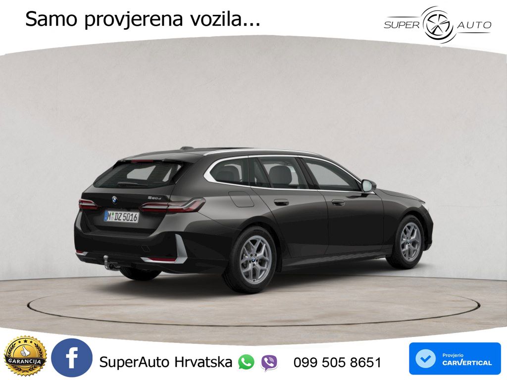 BMW 520d Touring (197 KS) Steptronic ACC+HEAD+4xGR SJED+360+PANO