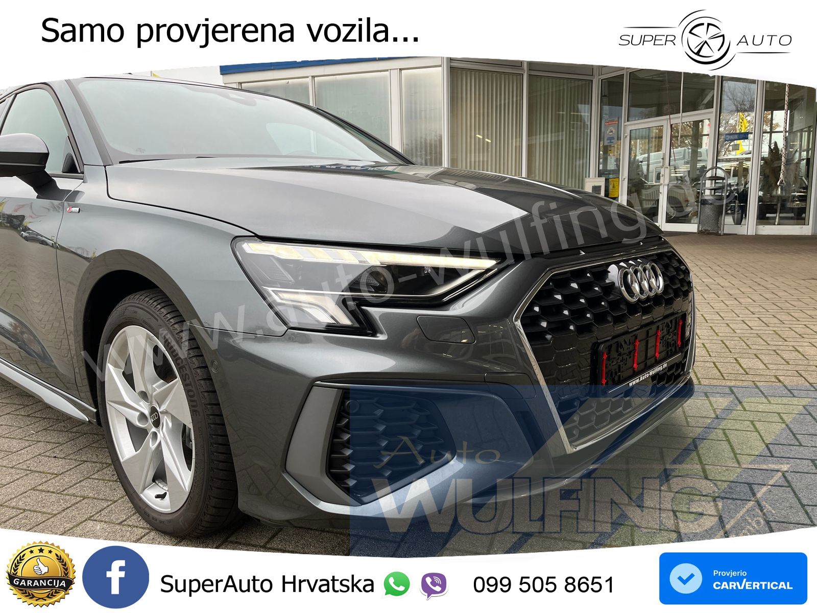 Audi A3 35 TDI (150 KS) S tronic S line LED+GR SJED+ACC