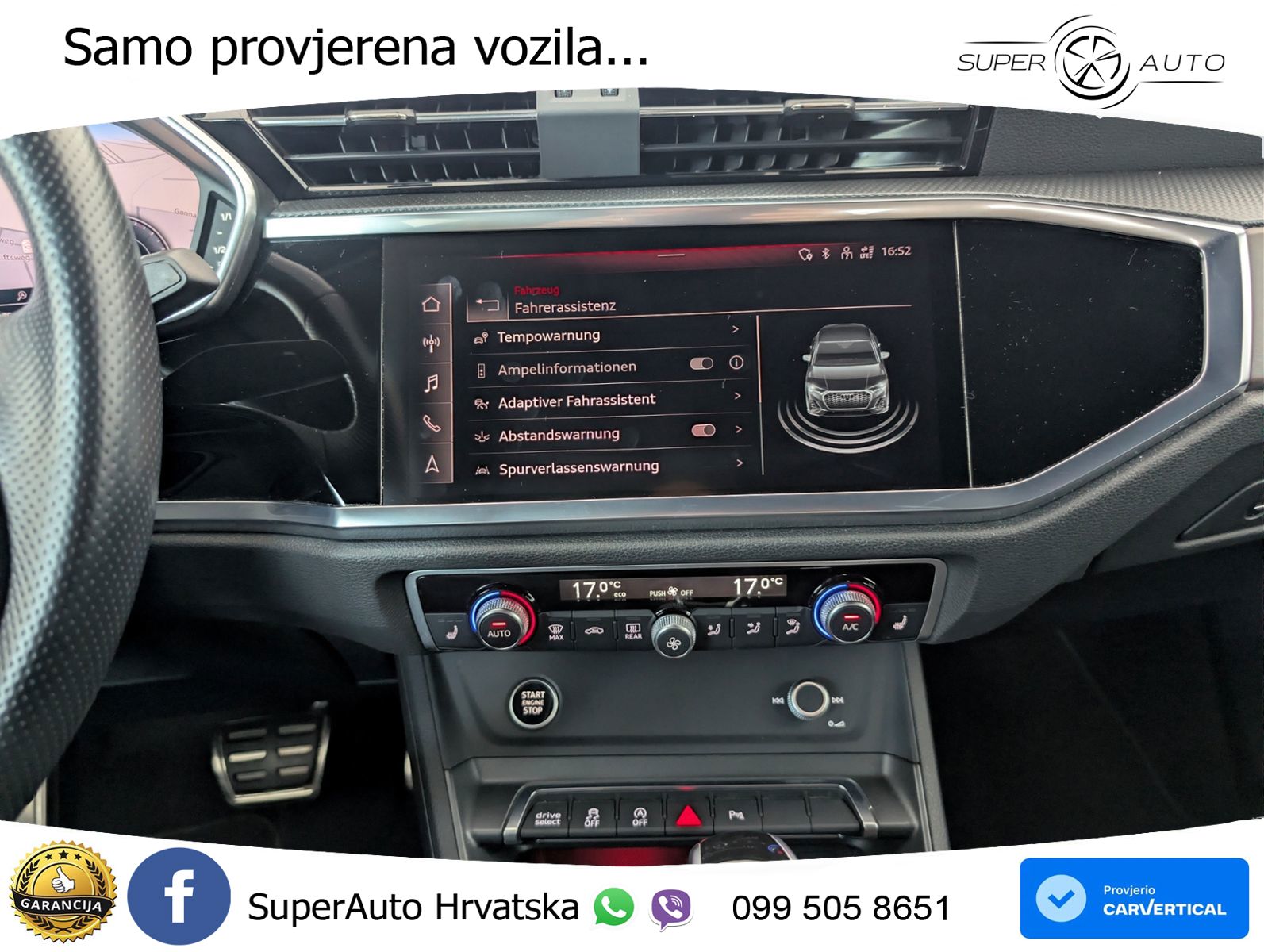 Audi Q3 Sportback 40 TDI (200 KS) quattro S tronic LED+GR SJED+ACC