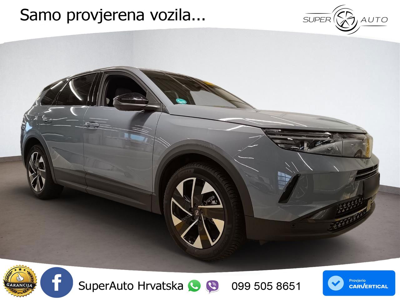 Opel Grandland 1.2 Turbo (136 KS)  e-DCT GS LED+GR SJED+ACC