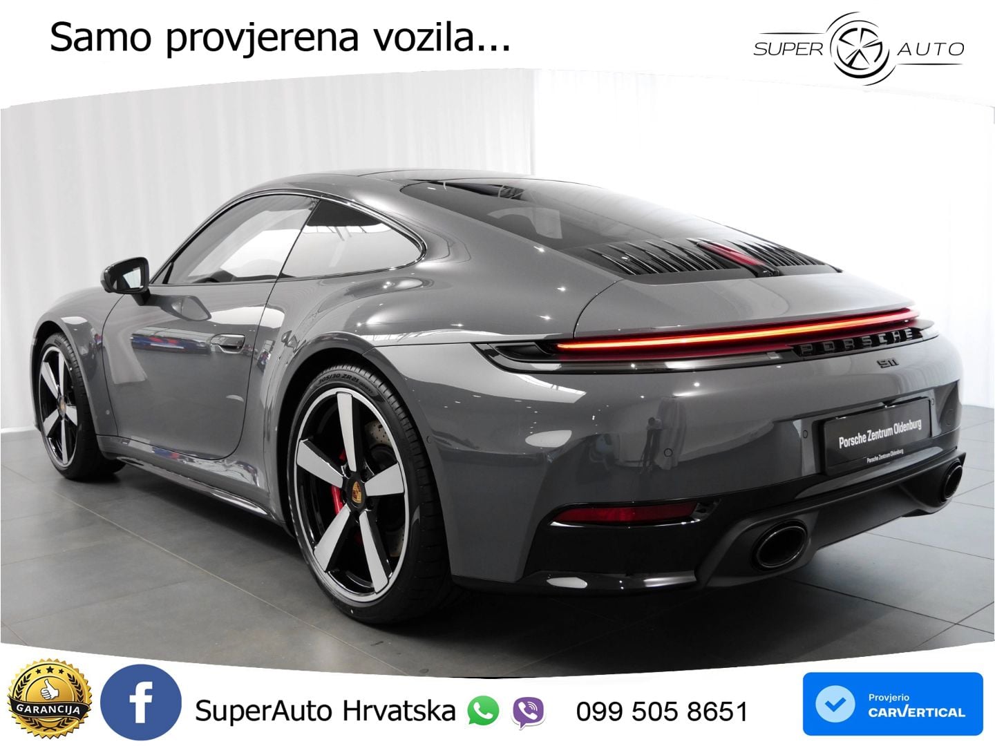 Porsche 911 Carrera GTS 3.0 (480 KS) PDK MATRIX+GR SJED+KAM
