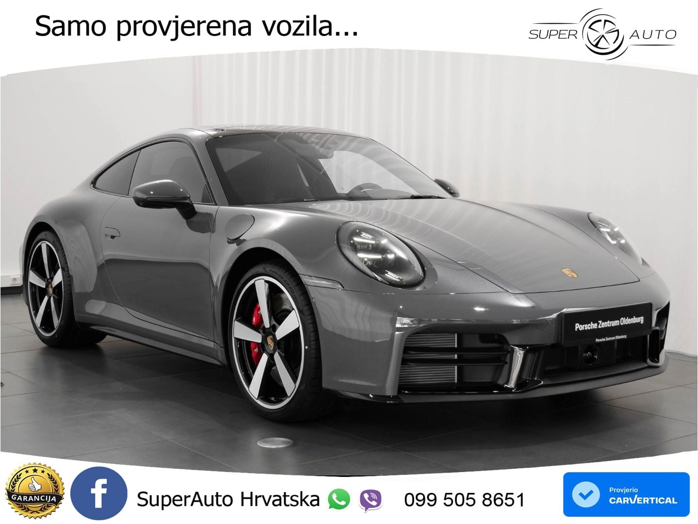 Porsche 911 Carrera GTS 3.0 (480 KS) PDK MATRIX+GR SJED+KAM