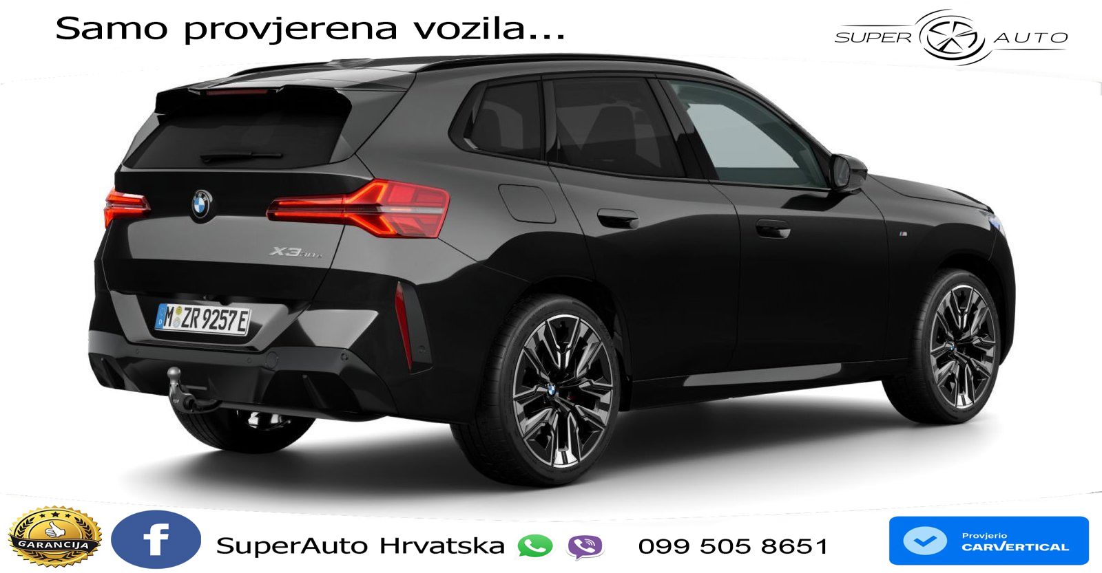 BMW X3 30e xDrive Steptronic M Sport LED+GR SJED+ACC