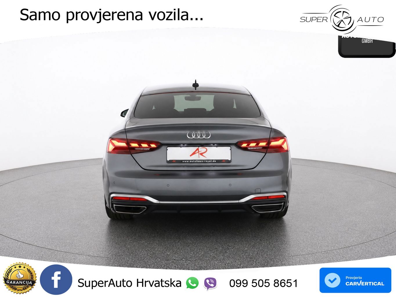 Audi A5 Sportback 40 TDI (204 KS) S tronic S line MATRIX+GR SJED+KAM